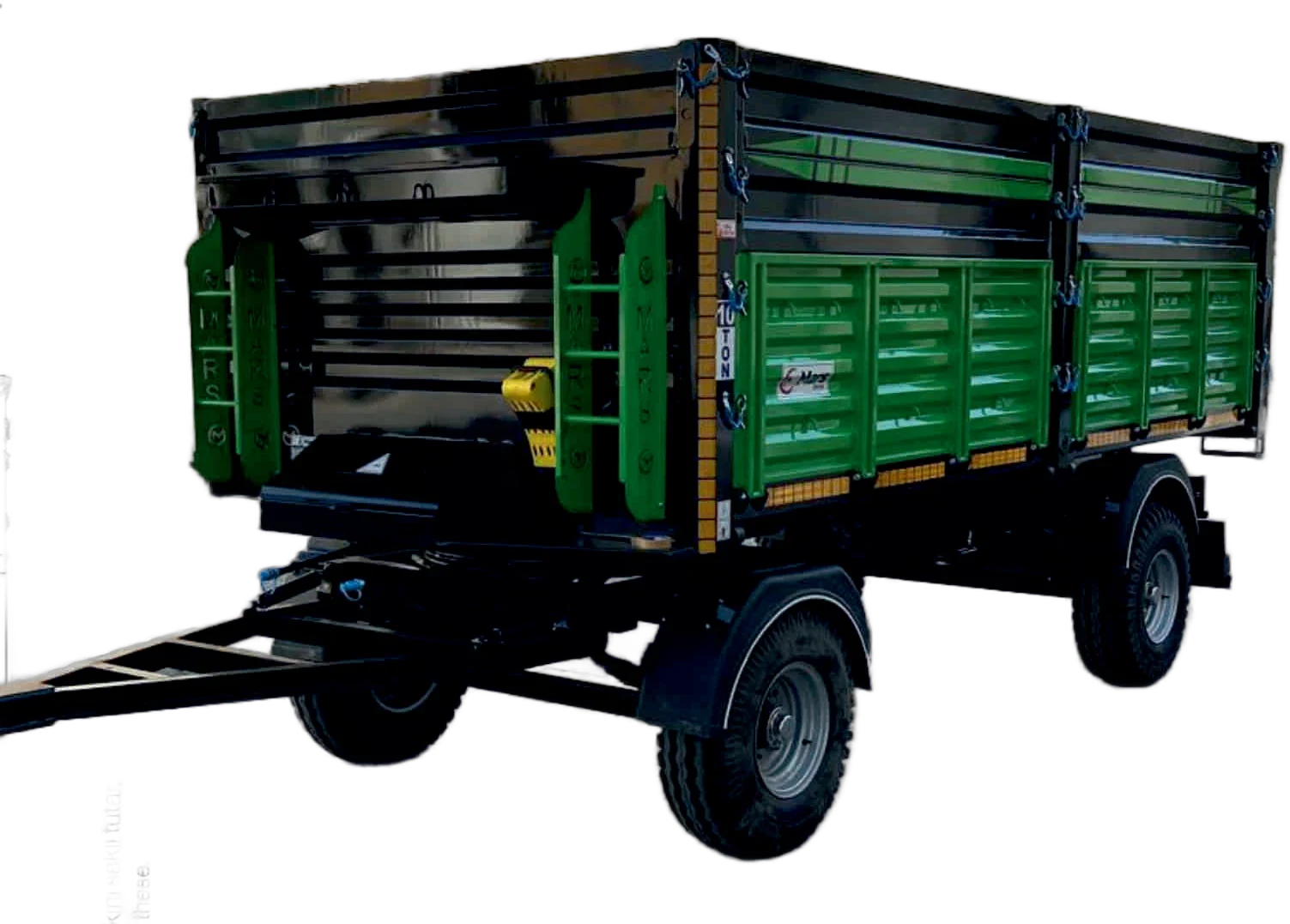 ARS 8 ton iki dingil damperli römork